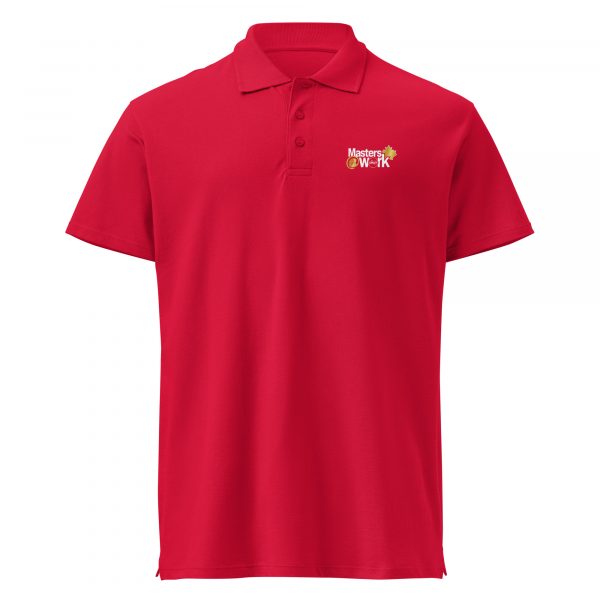 unisex-premium-pique-polo-shirt-red-front-6a52b80094c9d.jpg Premium Pique Polo Shirt - Masters at Work Classic