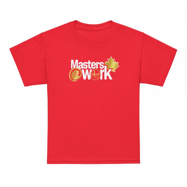 youth-sports-tee-red-front-6a51942a76dc6.jpg Masters at Work Classic Unisex Youth T-Shirt