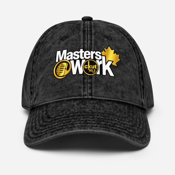 vintage-cap-black-front-6ab295d103721.jpg Vintage Cotton Twill Unisex Baseball Cap - MAW Flex Collection