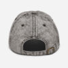 vintage-cap-charcoal-grey-back-6ab295d1039af.jpg Vintage Cotton Twill Unisex Baseball Cap - MAW Flex Collection