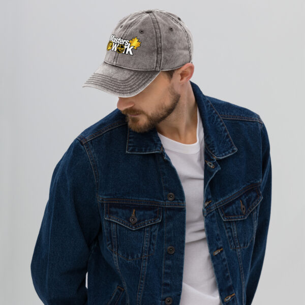 vintage-cap-charcoal-grey-left-front-6ab295d103641.jpg Vintage Cotton Twill Unisex Baseball Cap - MAW Flex Collection