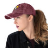 vintage-cap-maroon-left-6ab28fe48cc7b.jpg Vintage Cotton Twill Unisex Baseball Cap - MAW Flex Collection