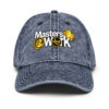 vintage-cap-navy-front-6ab295d10376e.jpg Vintage Cotton Twill Unisex Baseball Cap - MAW Flex Collection