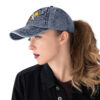 vintage-cap-navy-left-6ab28fe48cba7.jpg Vintage Cotton Twill Unisex Baseball Cap - MAW Flex Collection