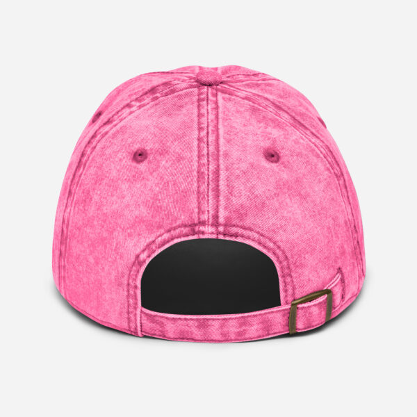 vintage-cap-pink-back-6ab295d103a13.jpg Vintage Cotton Twill Unisex Baseball Cap - MAW Flex Collection