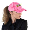 vintage-cap-pink-right-front-6ab28fe48ce63.jpg Vintage Cotton Twill Unisex Baseball Cap - MAW Flex Collection
