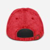 vintage-cap-red-back-6ab295d1039e2.jpg Vintage Cotton Twill Unisex Baseball Cap - MAW Flex Collection