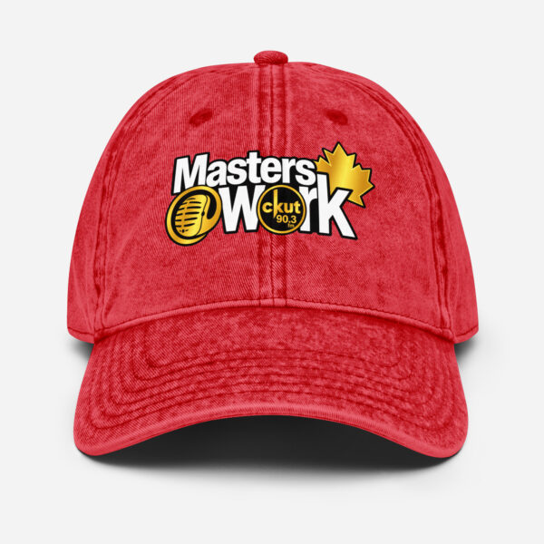 vintage-cap-red-front-6ab295d1038b4.jpg Vintage Cotton Twill Unisex Baseball Cap - MAW Flex Collection