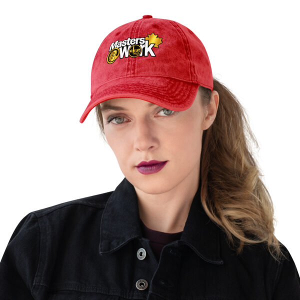 vintage-cap-red-front-6ab295d103d60.jpg Vintage Cotton Twill Unisex Baseball Cap - MAW Flex Collection